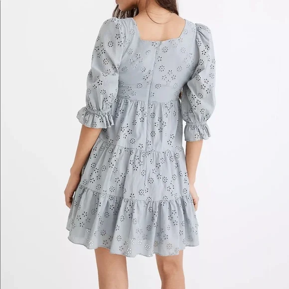 Madewell Eyelet Lizzie Babydoll Dress - Picture 3 of 9